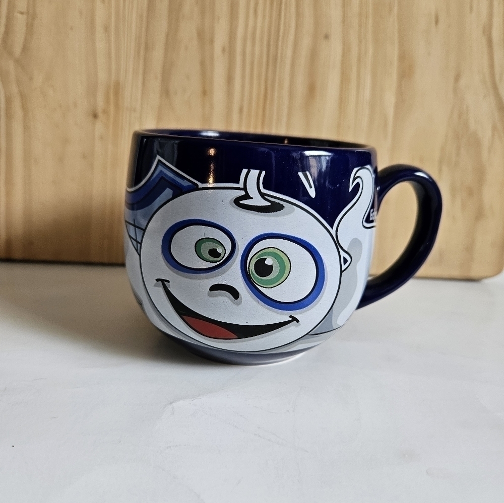 Vintage Fizzy Edgar Navy Blue Mug